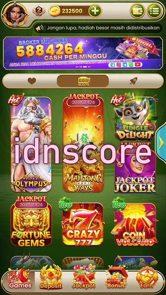 idnscore Masuk